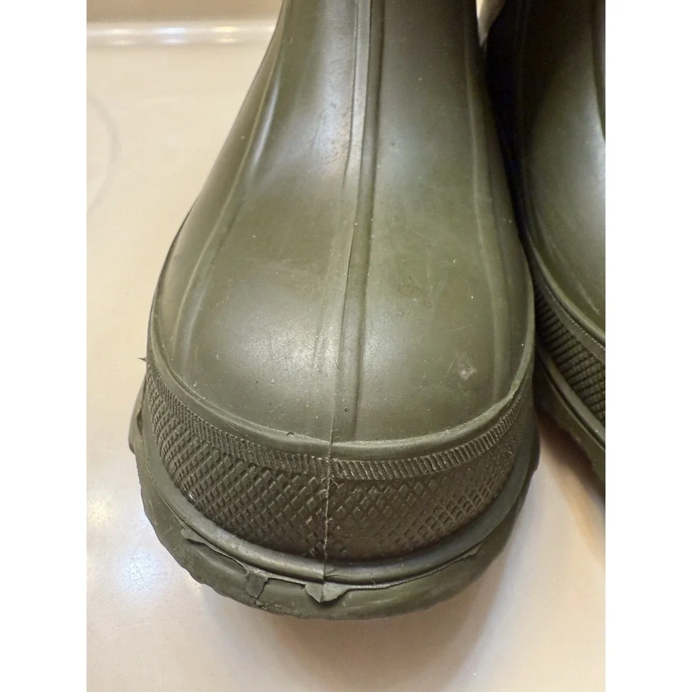 Lacrosse Green Rubber Rain Removable Insulated Gardening Boots Women's Size 6
